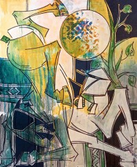 Ashkal, 24 x 30 Inch, Acrylic on Canvas, Figurative Painting, AC-ASH-327